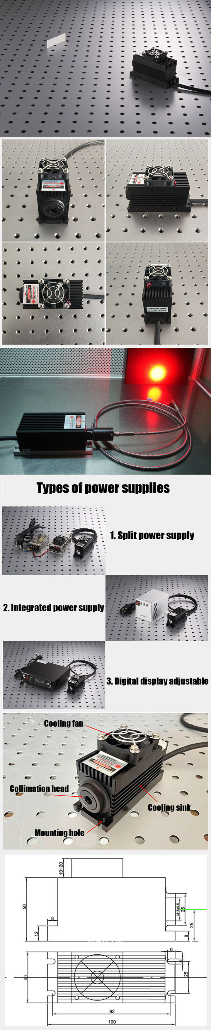589 nm TEM00 Gele DPSS Laser