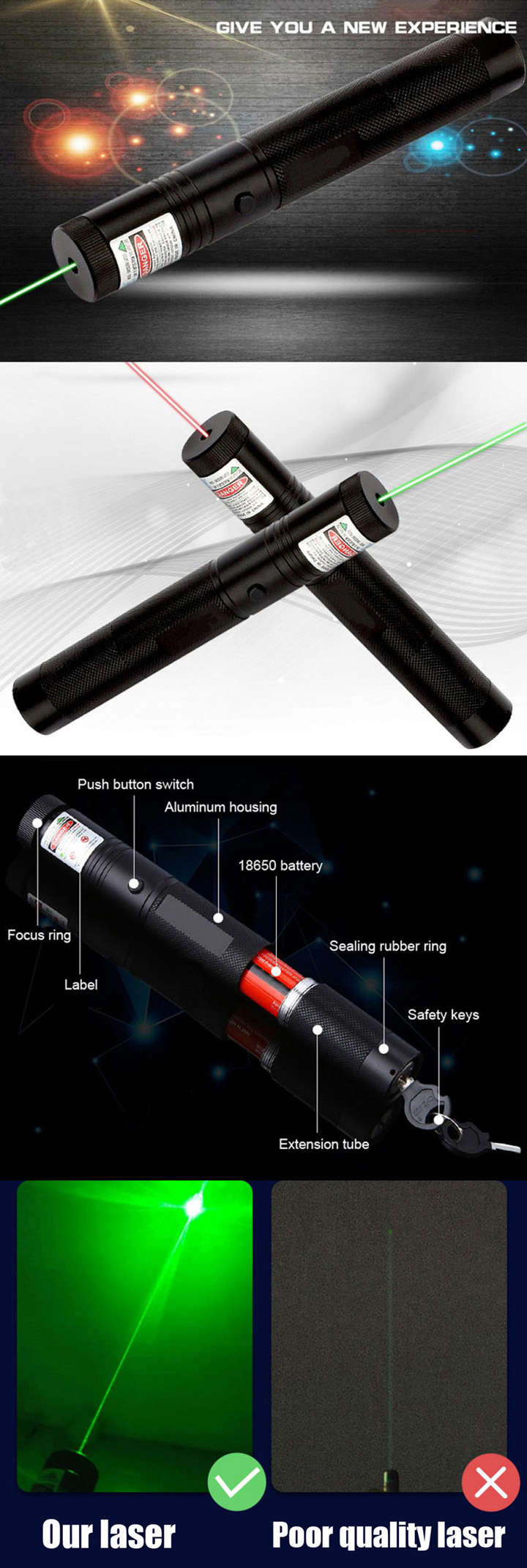 laser pointer 10km