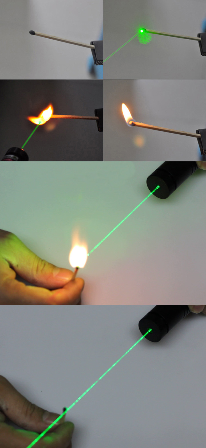 astronomische groene laser