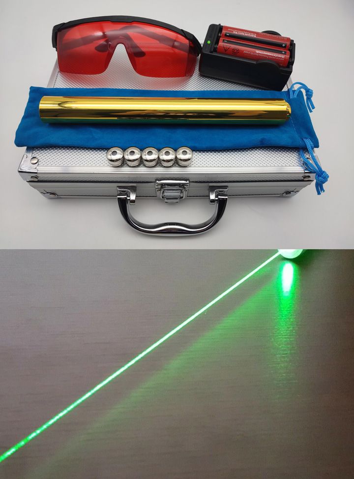 Groene Laserpointer 700mW 520nm
