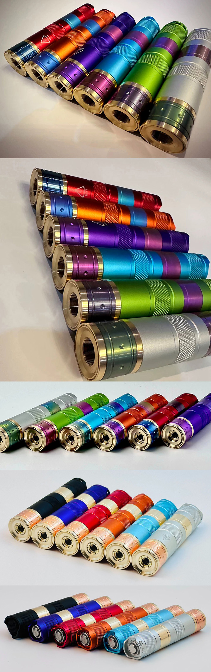 Kleine blauwe laserpen op zakformaat