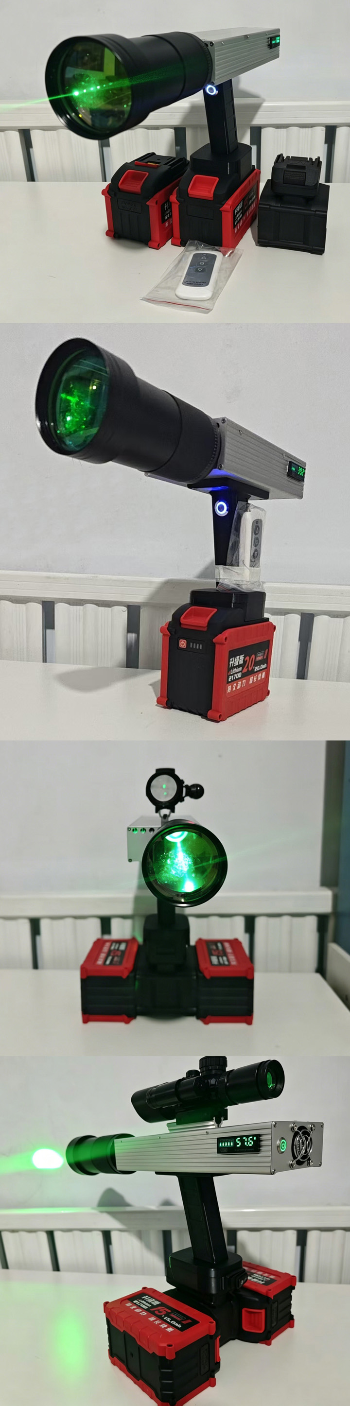 Laser Brander voor Lange Afstanden