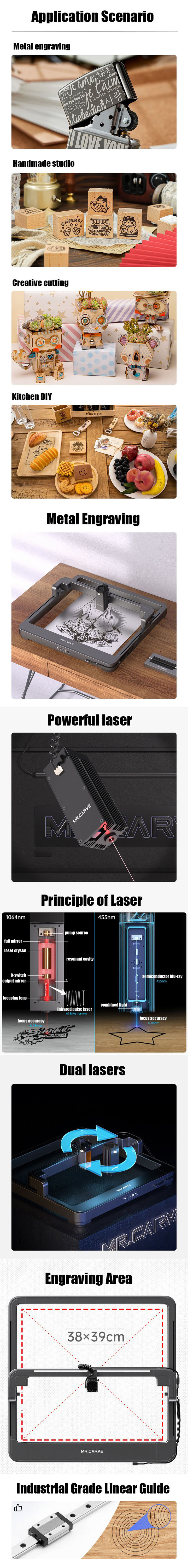 Automatische Laser Graveur