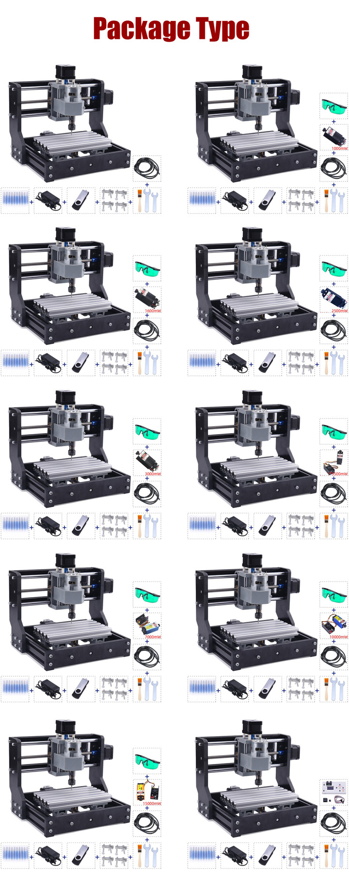 CNC Laser Graveermachine