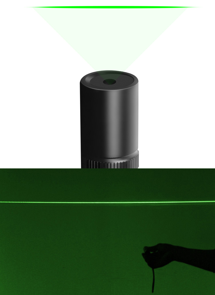 laser groen lijn