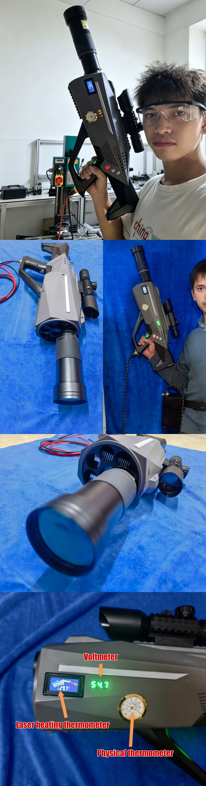 Ultra-krachtige laserbrander