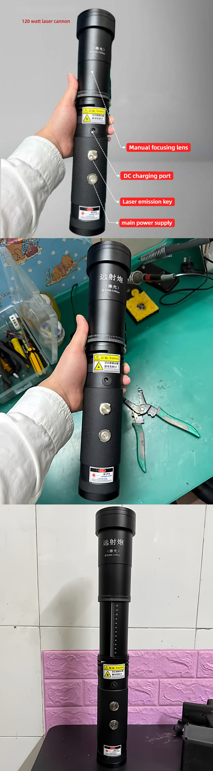 Sterkste draagbare laser brander