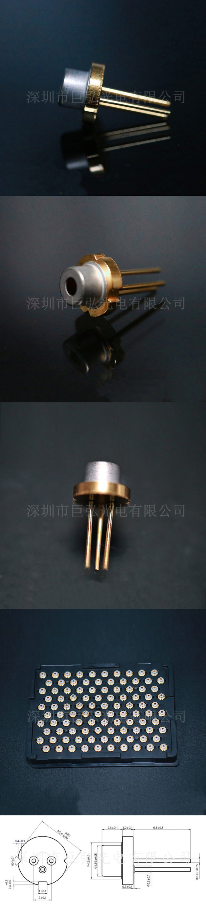 Infrarood Laserdiode 1050nm