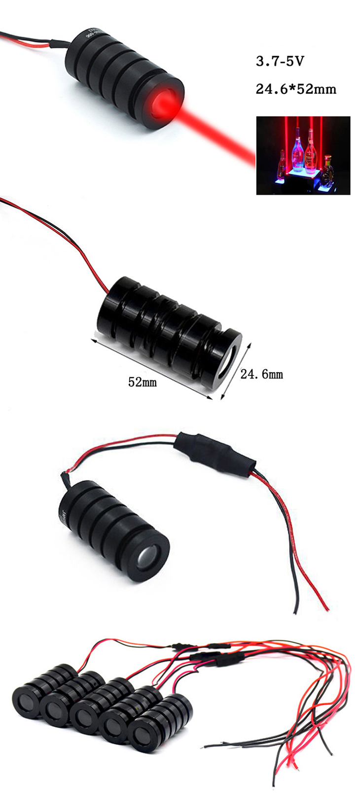 Dikke Straal Rode Lasermodule