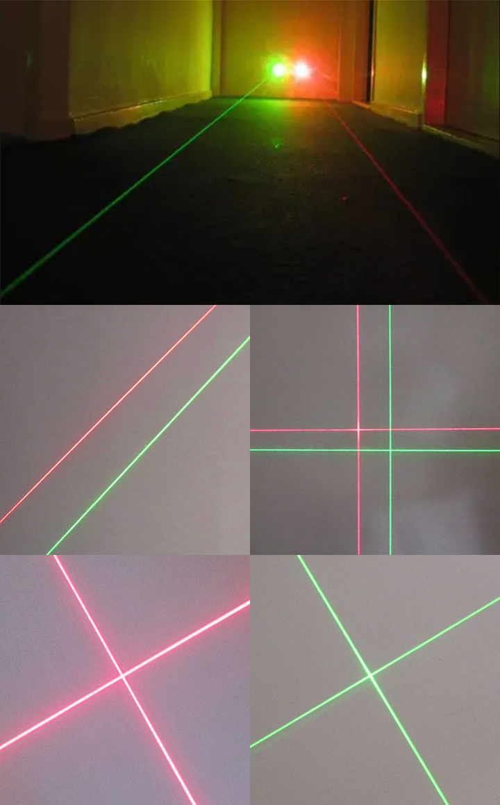 Laserpen punt / lijn / kruis