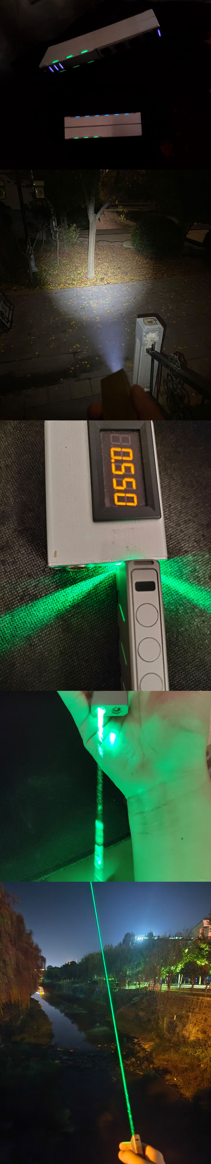Sanwu Groene Laserzaklamp