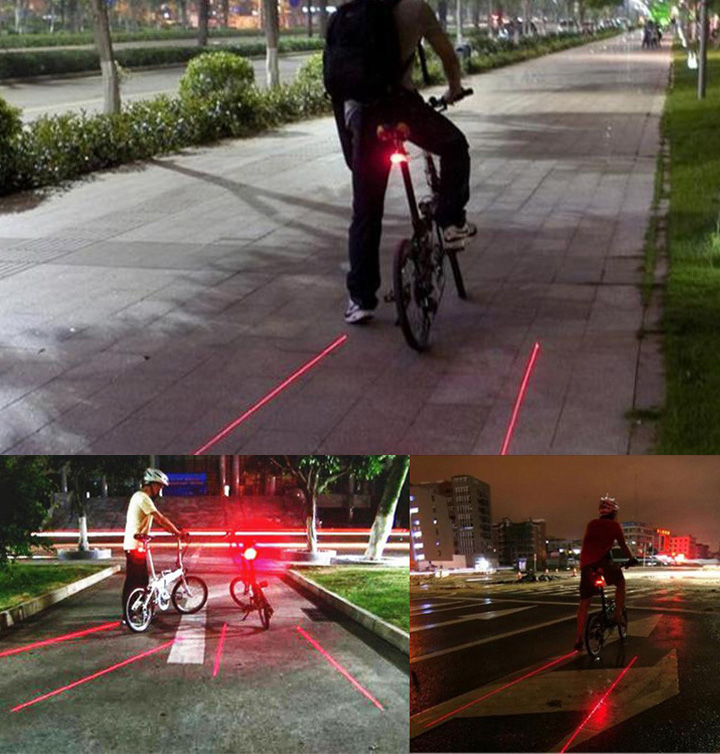 laser fietslicht