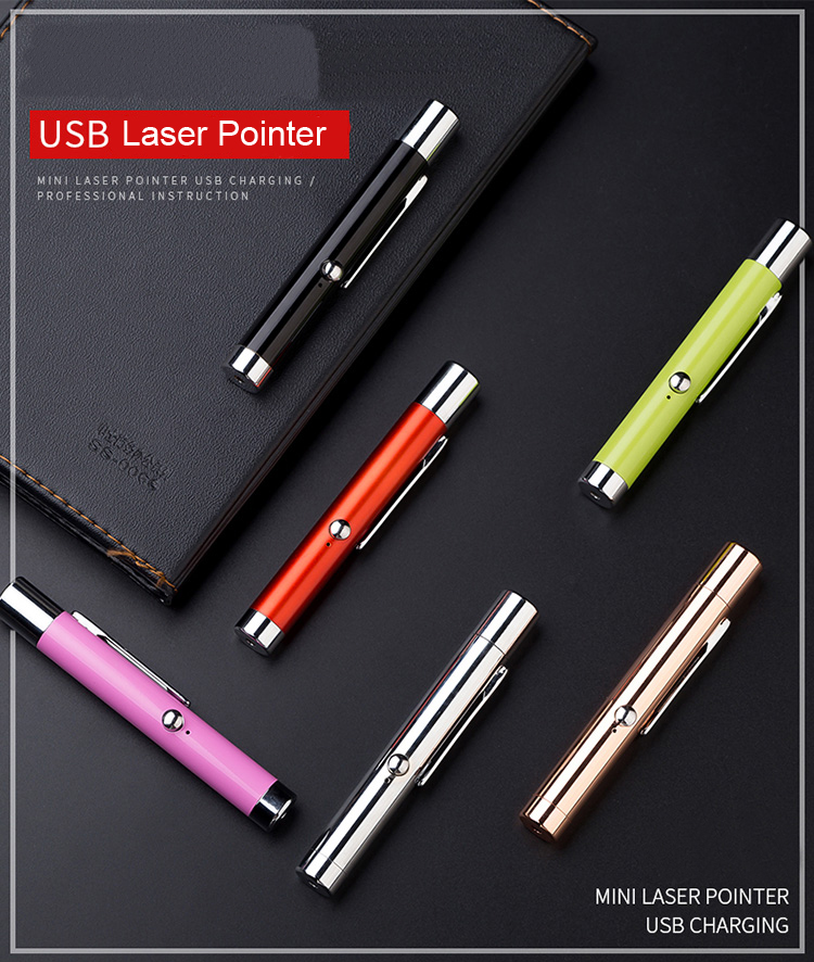 USB oplaadbare laser pointer