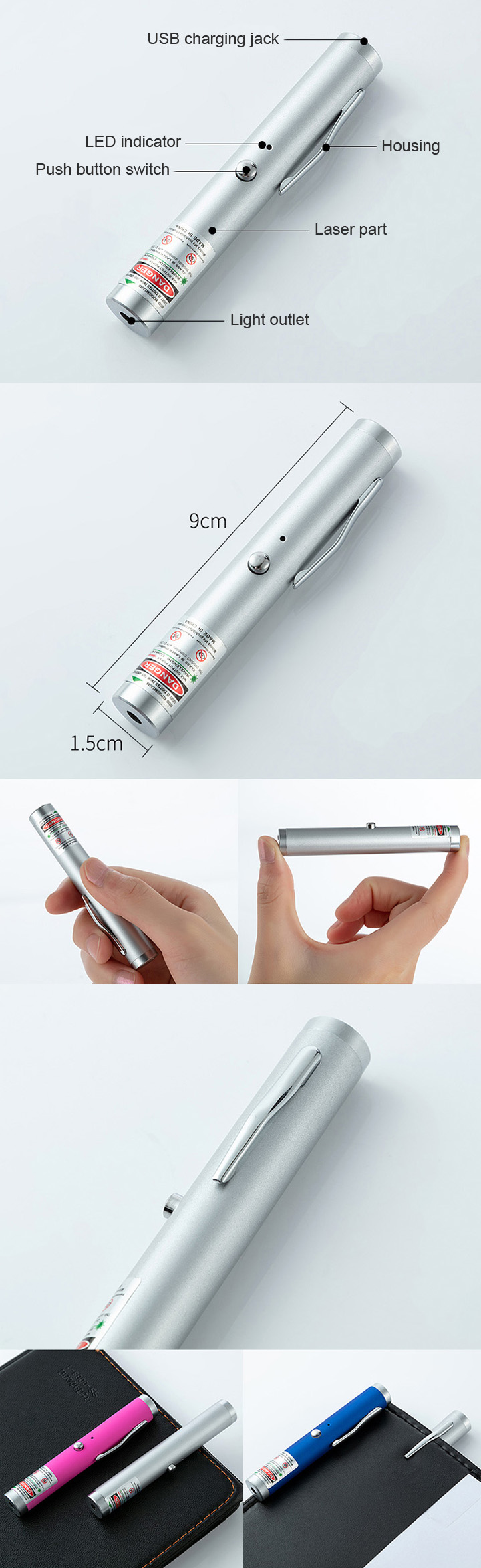 Mini rode laserpen