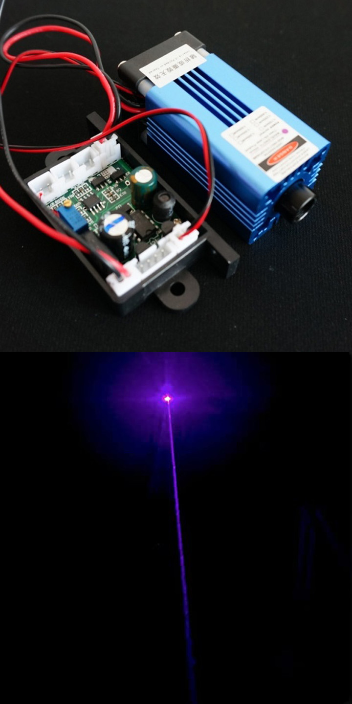 Krachtige 405nm Paarse Lasermodule