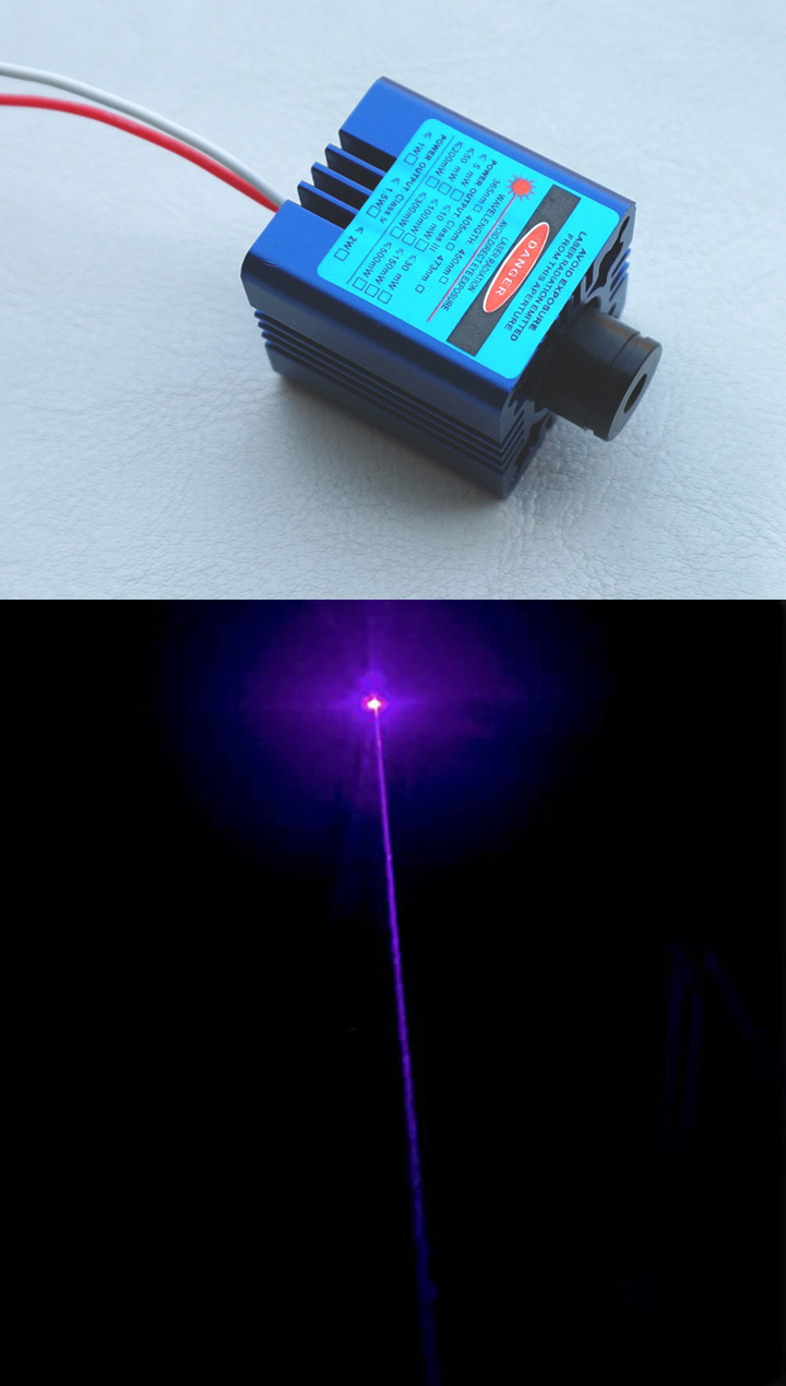 paarse lasermodule 405nm