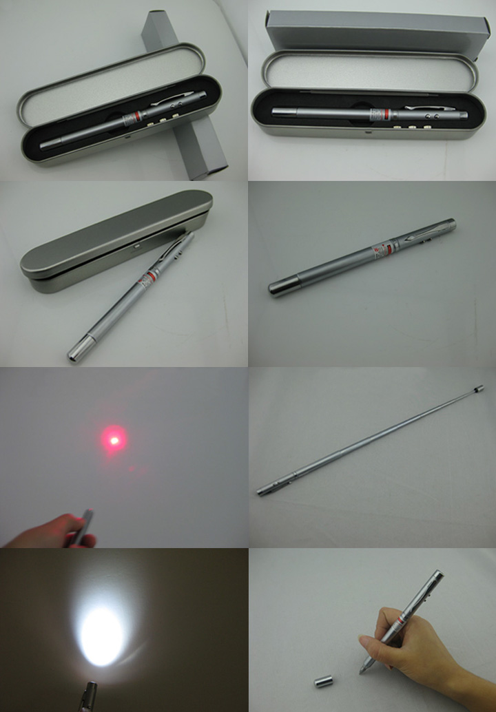 led zaklamp met laser