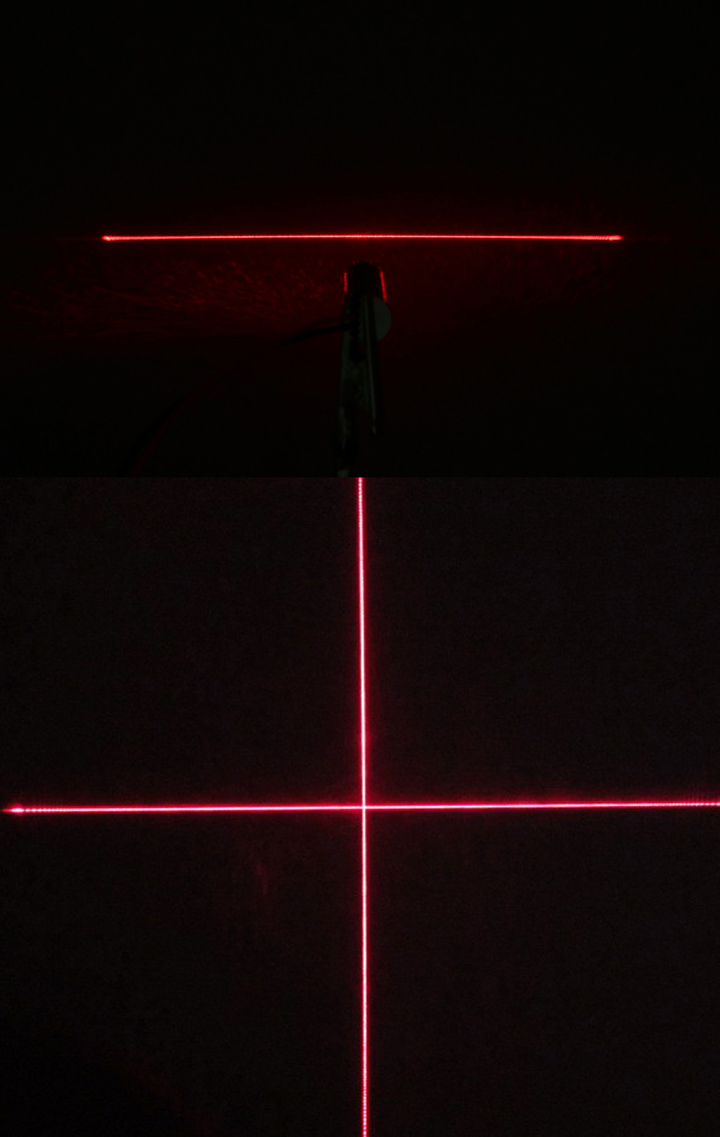 Punt/lijn/kruis Rode Lasermodule