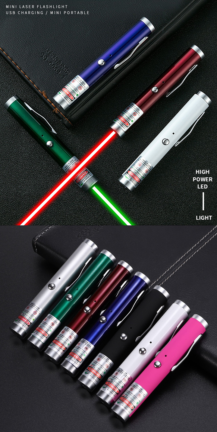 USB oplaadbare laserpen
